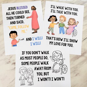 I'll Walk With You Singing Time Packet 6 Teaching Ideas & Flip Chart Printable PDF Lesson Plans Visual Aids for LDS Primary Music Leaders image 8