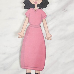 Mother's Day Make a Mom Paper Dolls | Printable Primary Singing Time ...
