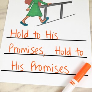 Keep the Commandments Flip Chart Visual Aids for LDS Primary Music ...