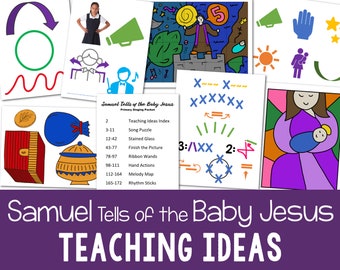 Samuel Tells of the Baby Jesus Teaching Ideas 7 Come Follow Me Lesson Plans LDS Primary Music Leaders Printable PDF Song Helps Singing Time