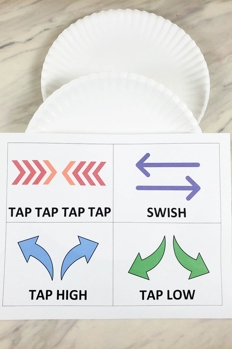 Keep the Commandments teaching ideas easy singing time song helps for LDS Primary music leaders 6 fun ways to teach this song. Paper plates