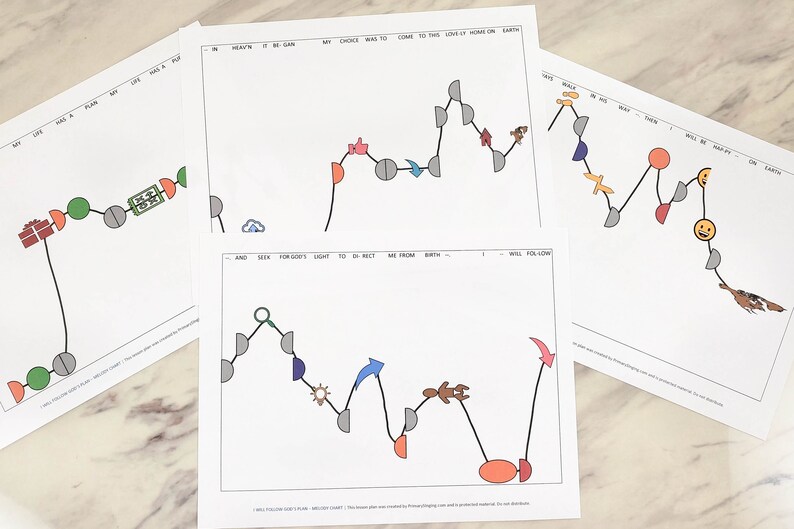 Signing Time Chart.pdf I Will Follow God's Plan Singing Time Packet & Flip Chart Primary LDS ...