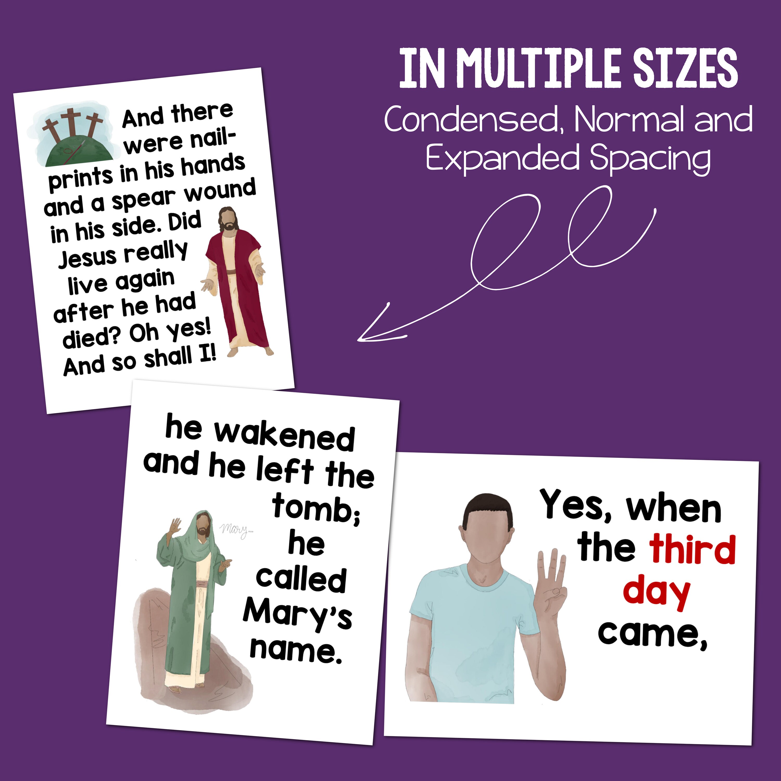 Did Jesus Really Live Again Flip Chart Visual Aids Printable PDF