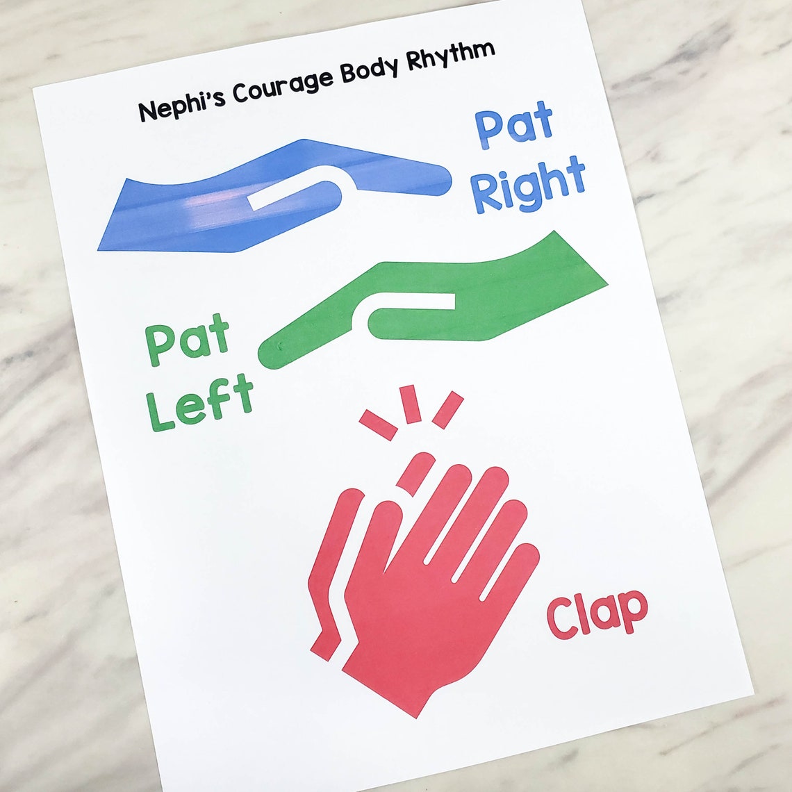 Nephi's Courage Singing Time Packet 7 Teaching Ideas &amp; Flip Chart ...