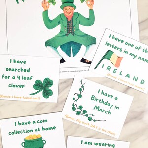 How Irish Are You fun printable primary game for singing time or classrooms! Quiz the children while learning a little about Irish traits in this fun game! Printable or Slideshow activities for kids.