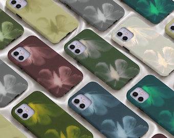 Psychedelic Butterfly Multicolor Phone Case Tough Cover for iPhone 17 16 15 14 13 12 11 Pro Max, 2026 17e/16e, iPhone Air/Plus/Mini/SE/XS/XR