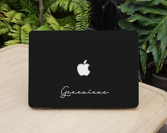 Classic Black Custom MacBook Case For Pro 14 15 16 M1 M2 2023 Protect Cover for MacBook Air 13 Pro 13 M2 2022 Laptop Cover Personalized Gift