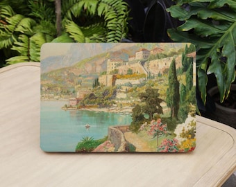 Scene in Sorrento Painting Macbook Protective Hard Case Laptop Cover for 2026 Neo 13 Air 15/13/11 Mac Pro 16/15/14/13 inch M5 M4 M3 M2 M1