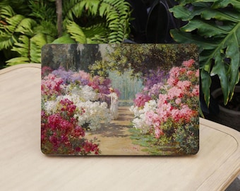 Flowers Oil Painting Macbook Protective Hard Case Laptop Cover for 2026 Neo Air 15/13/11 A3449 Mac Pro 16/15/14/13 inch A3434 M5 M4 M3 M2 M1