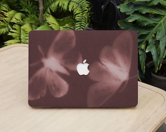 Deep Mahogany Psychedelic Butterfly MacBook Protective Hard Case Laptop Cover for 2026 Neo Air Pro 16/15/14/13 /11inch M5 M4 M3 M2 M1 Ret 12