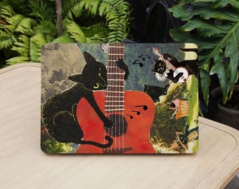 Funny Cat Print MacBook Protective Hard Case Laptop Cover for 2026 Neo 13 Air 15/13/11 A3449 Mac Pro 16/15/14/13 inch A3434 M5 M4 M3 M2 M1
