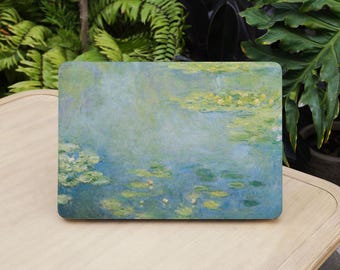 Monet Water Lilies Painting Macbook Protective Hard Case Laptop Cover for 2026 Neo 13 Air 15/13/11 Mac Pro 16/15/14/13 inch M5 M4 M3 M2 M1