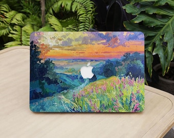 Aesthetic Oil Painting Art Macbook Protective Hard Case Laptop Cover for 2026 Neo Air 15/13/11 A3449 Mac Pro 16/14 inch A3434 M5 M4 M3 M2 M1
