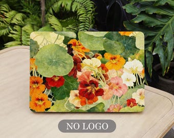 Vibrant Flowers Macbook Protective Hard Case Laptop Cover for 2026 New Neo 13 Air 15/13/11 Macbook Pro 16/15/14/13 inch A3434 M5 M4 M3 M2 M1