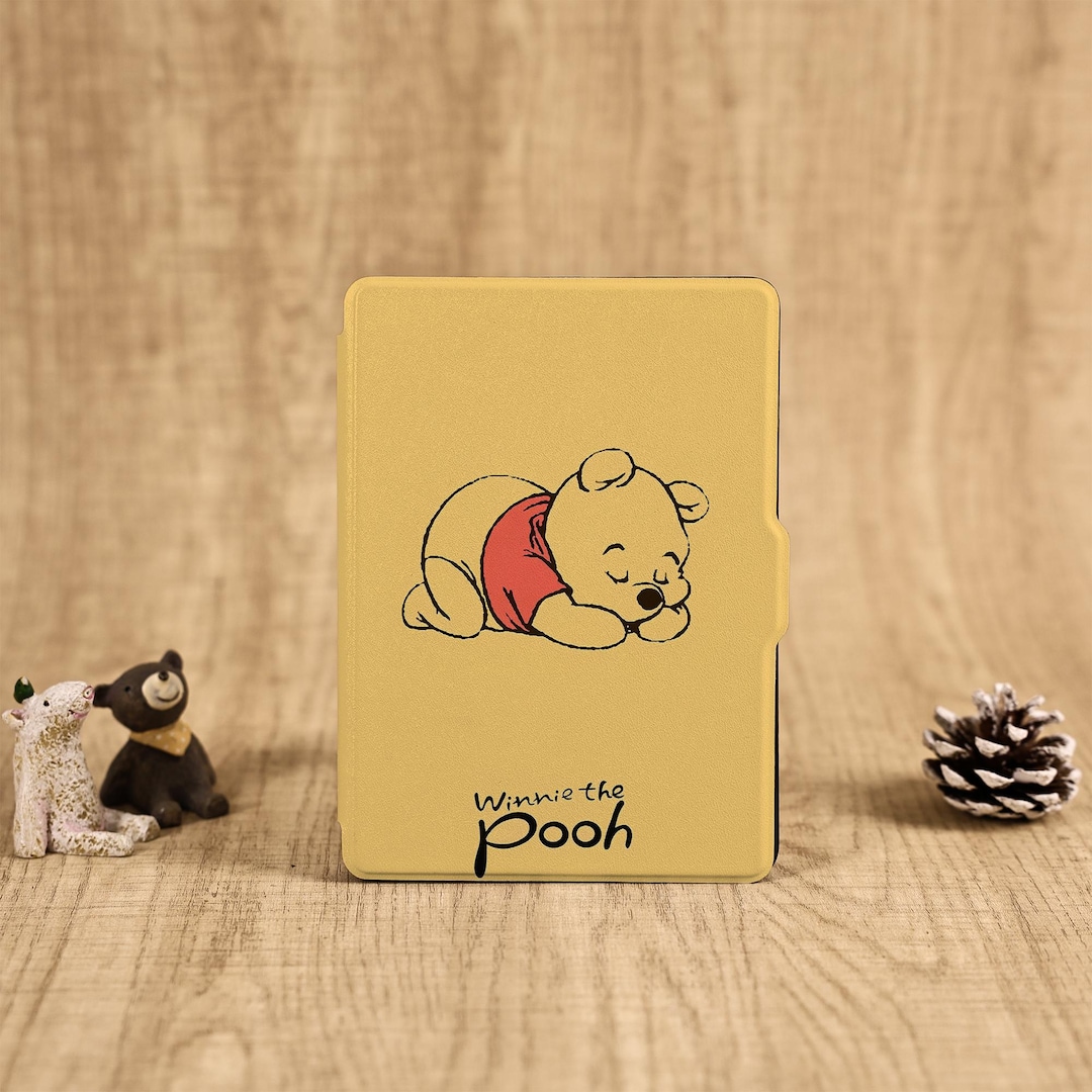 Asleep Winnie Pooh Print Case With Hand Strap for Kindle/kobo Clara ...