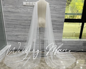 Bridal Shoulder Wing Veil, Pearl Cape Veil, Detachable Wedding Wings, Made Of Tulle And Pearl, Wedding Veil/Bridal Wings
