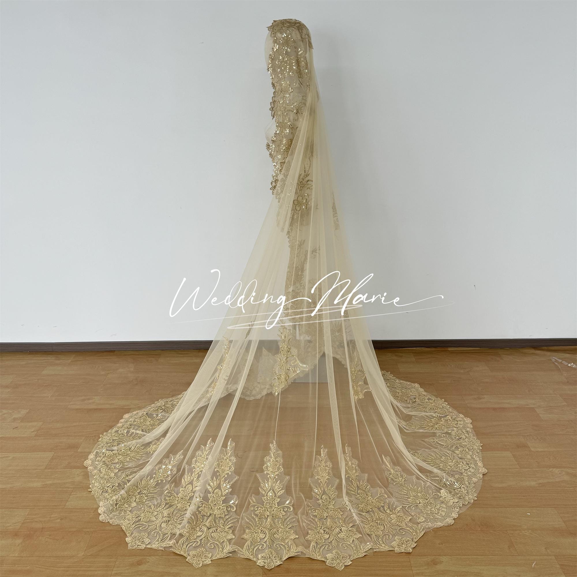 Veil Gold Trim - Etsy display picture 3