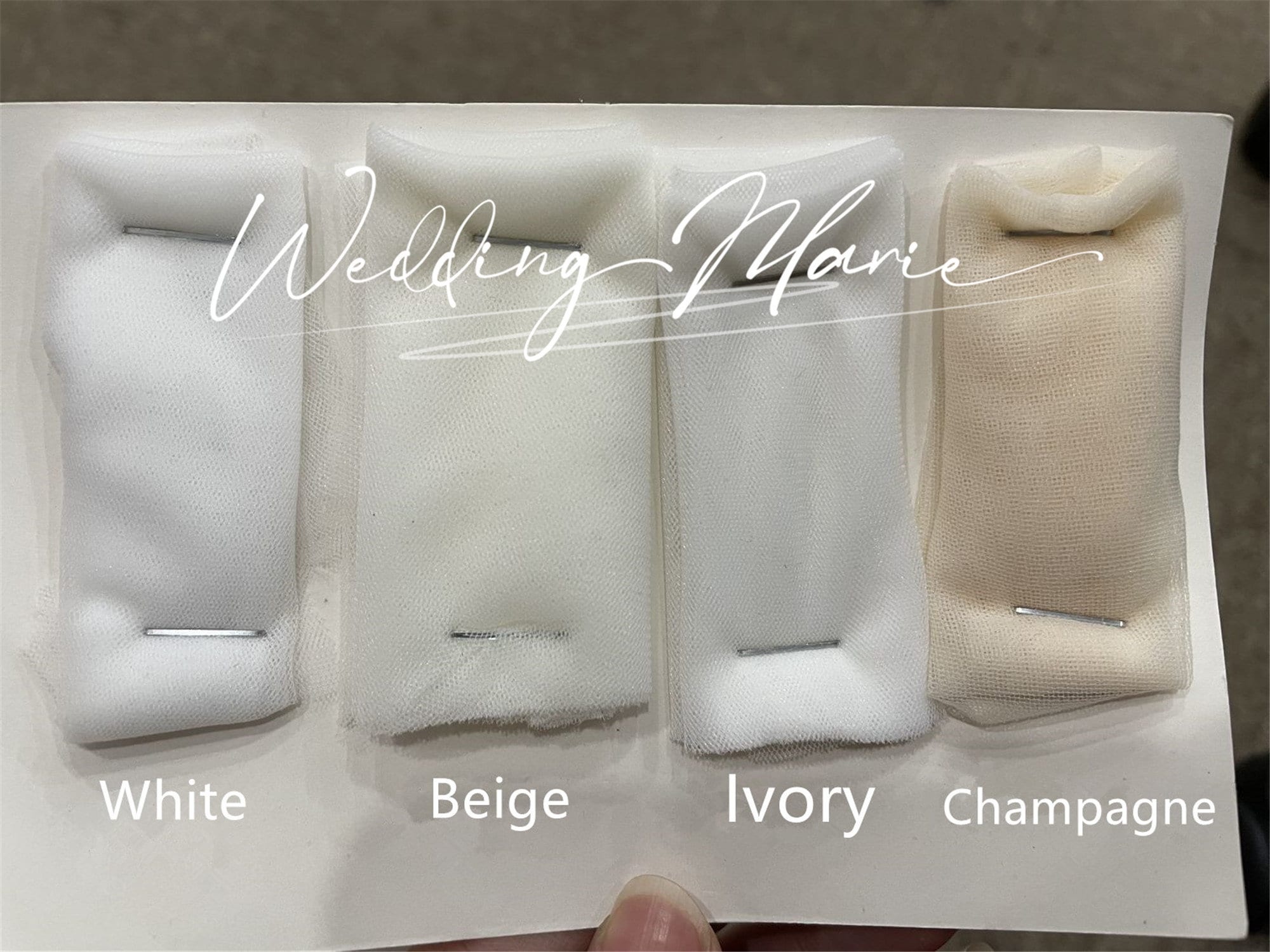 Ivory top and champagne