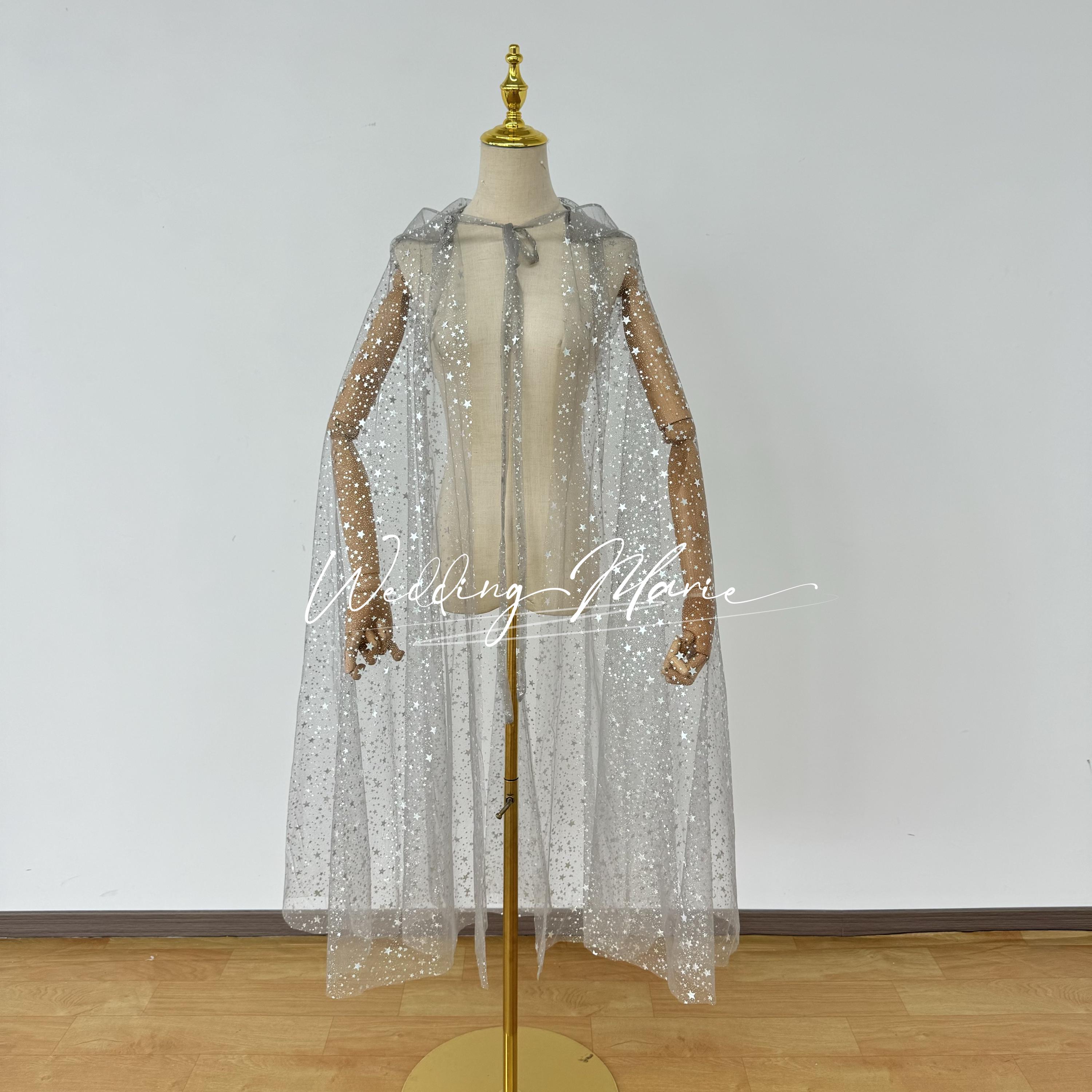 glitter cape dress Elizabeth K GS3089 Glitter Cape Dress main image 1