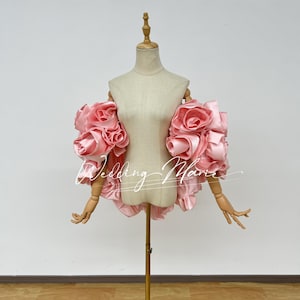 Luxurious Satin Flower Shawl - Elegant & Stylish Wrap for Every Occasion