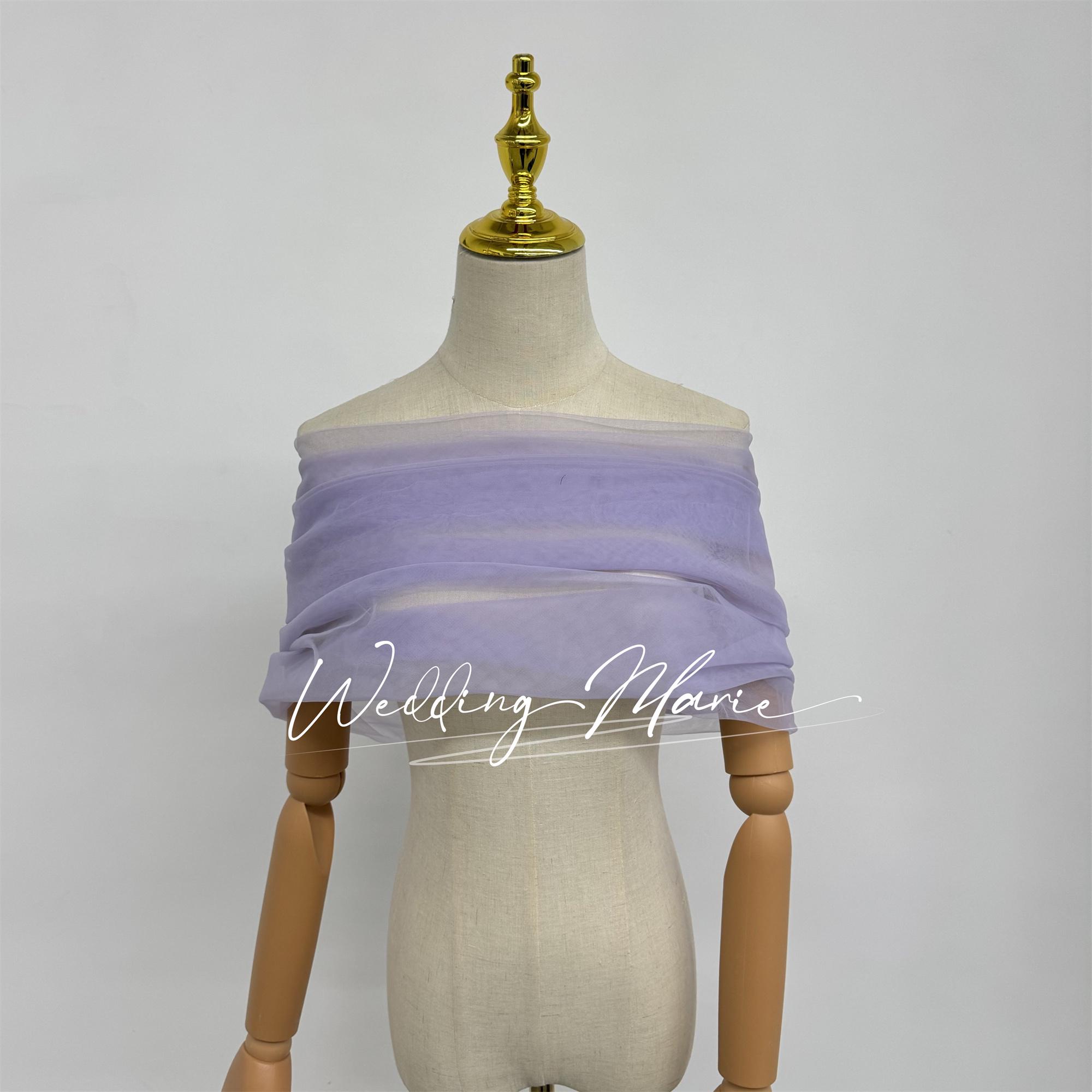 strapless open back dress Shawl in Lilac main image 0
