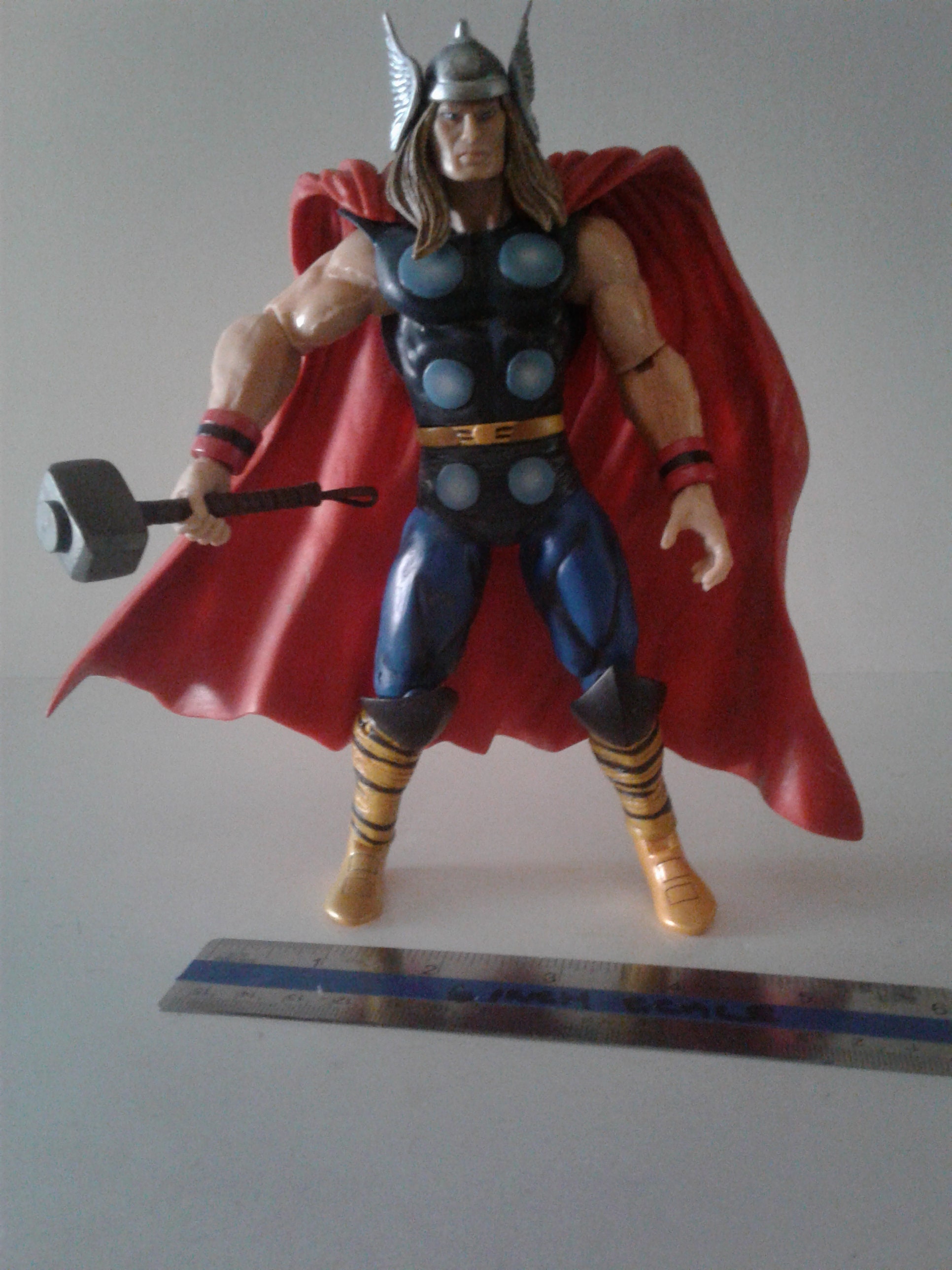 Thor Action Figure God of War Gold Bracelet Buttons Superhero TOY