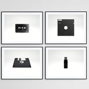 Computer Themed Printable Wall Art, Computer Themed Art, Office Theme Wall Art, Digital Download, Wall Decor, Computer Theme, Office Art