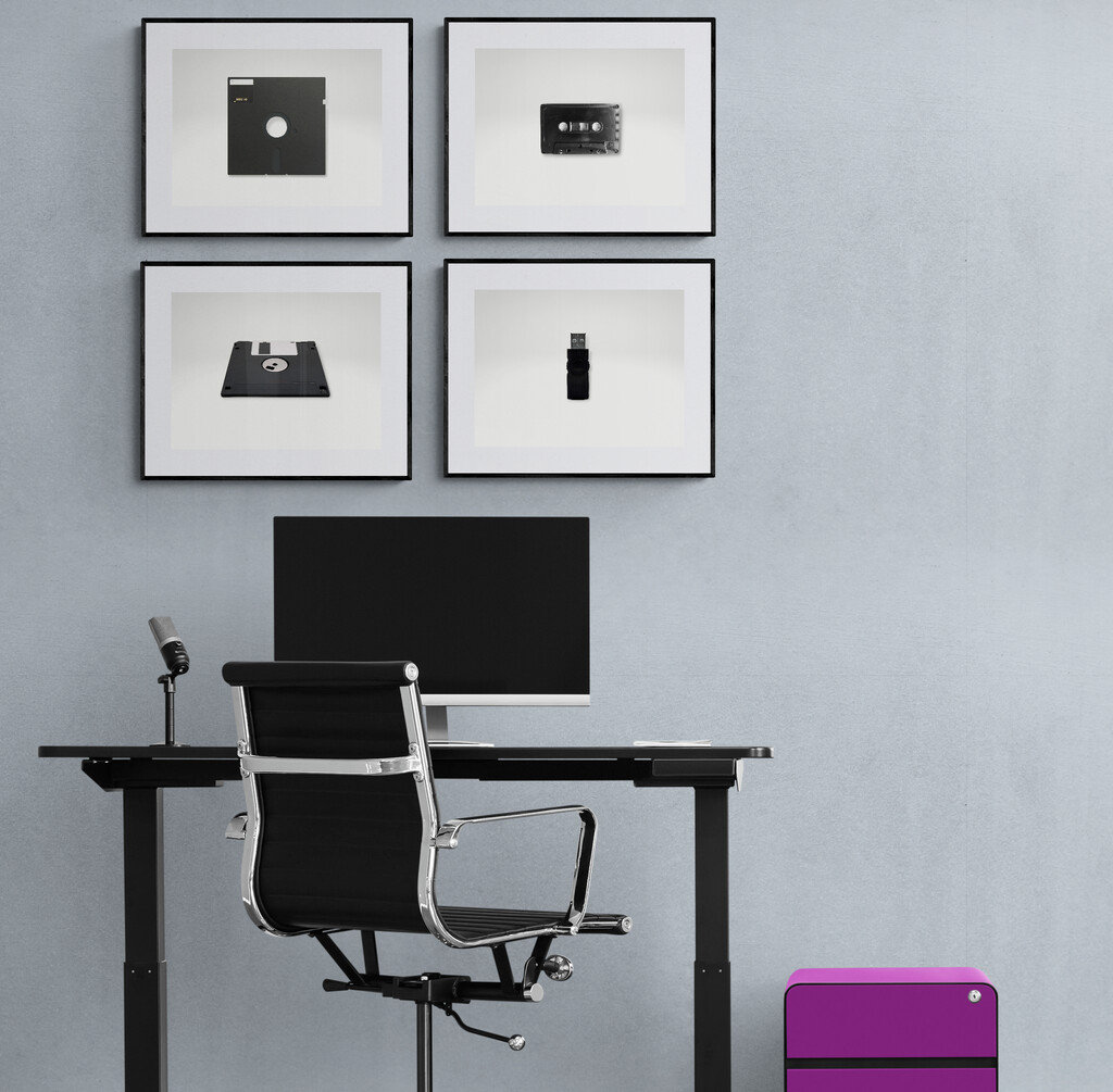 Computer Themed Printable Wall Art, Computer Themed Art, Office Theme ...