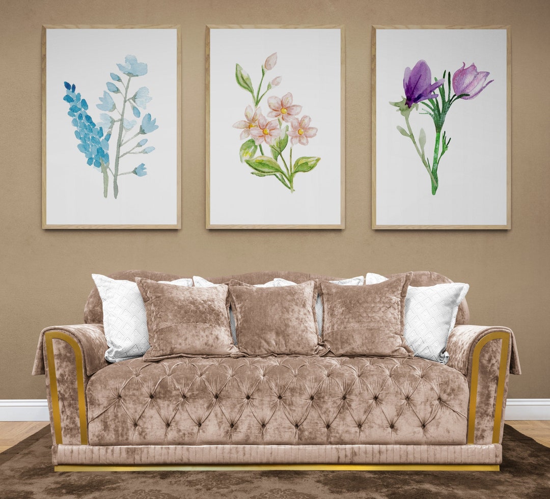 Dresswel Damen Sweatshirt Mit Blumenprint - Baumwolle Langarm Pullover