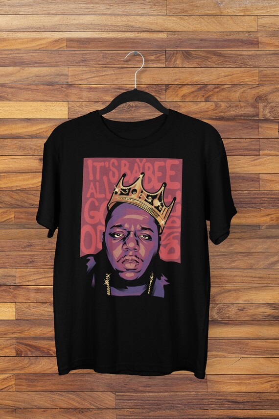 biggie smalls crown shirt