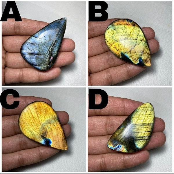 Outstanding Multi Mix Flash Labradorite Cabochon Smooth Polish Hand Made Loose Gemstone Mix Size - Shape At Wholesale & Low Price For Her..