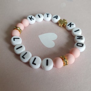 Armband Kita Kind Geschenk zum Kitastart Kindergartenkind Geschenk für Patenkind