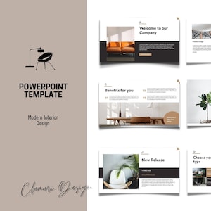 Power Point Template | Modern Interior Design