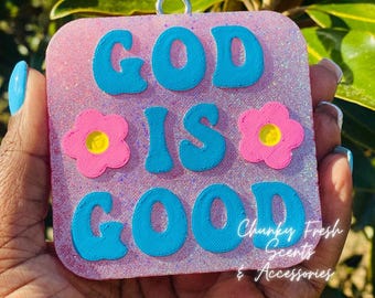 God is Good Freshie, Religious Freshie, Car Air Freshener