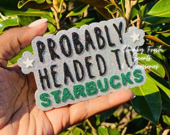 Starbucks Freshie, Coffee Freshie, Car Air Freshener