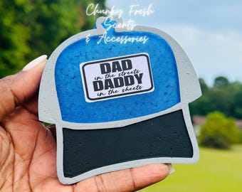 Trucker Hat Freshie, Fathers Day Freshie, Car Air Freshener, Freshy