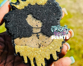 Black Girl Magic Freshie, Aromkulor, Luftfräschare för bilen, Bilfräschare, Black Girl Freshie, Bildoft, Black Queen Freshie