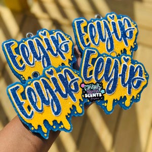 SGRho Sorority Car Freshie: Aroma Bead Autoduft