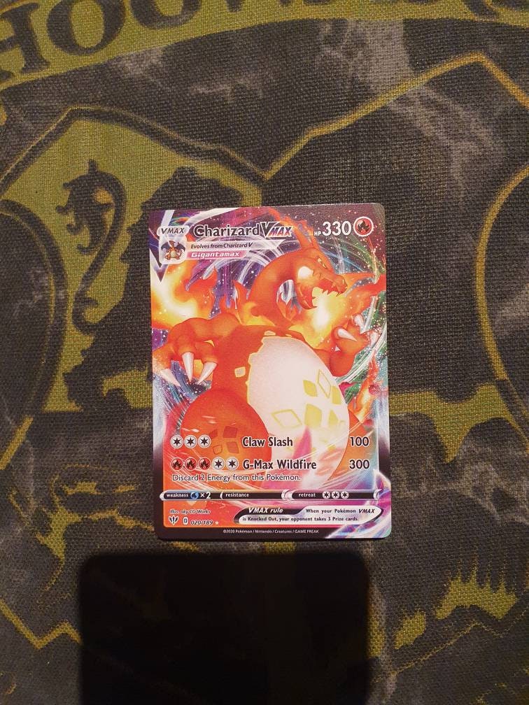 Charizard VMAX Gigantamax NON-HOLO Version Mrproxycardsuk - Etsy