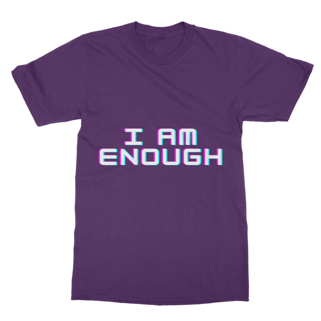 I Am Enough Classic Heavy Cotton Adult TShirt Etsy I Am Enough Classic Heavy Cotton Adult TShirt Etsy