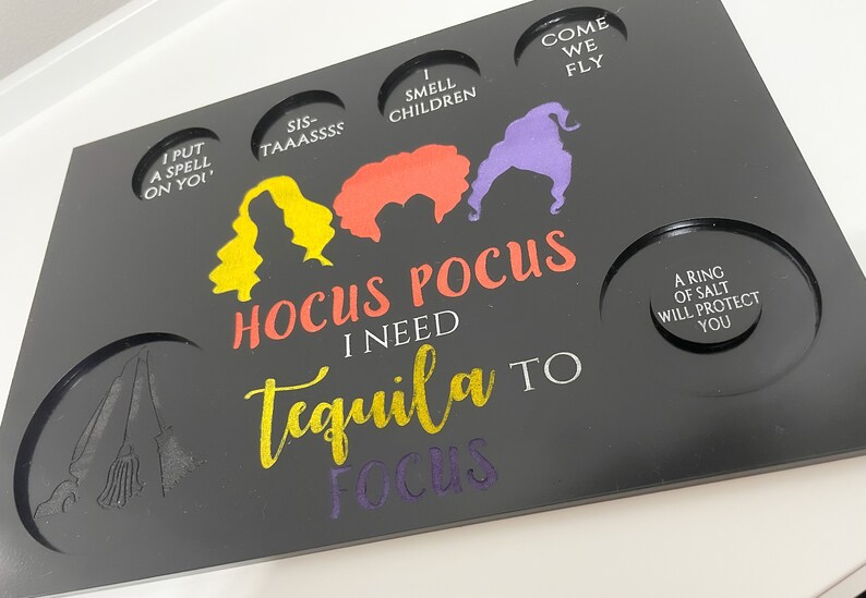 Sanderson Sisters Shot Tray Digital Download Etsy