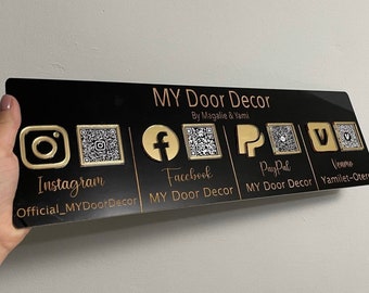 DIGITAL FILE QR Code Business Sign - Etsy