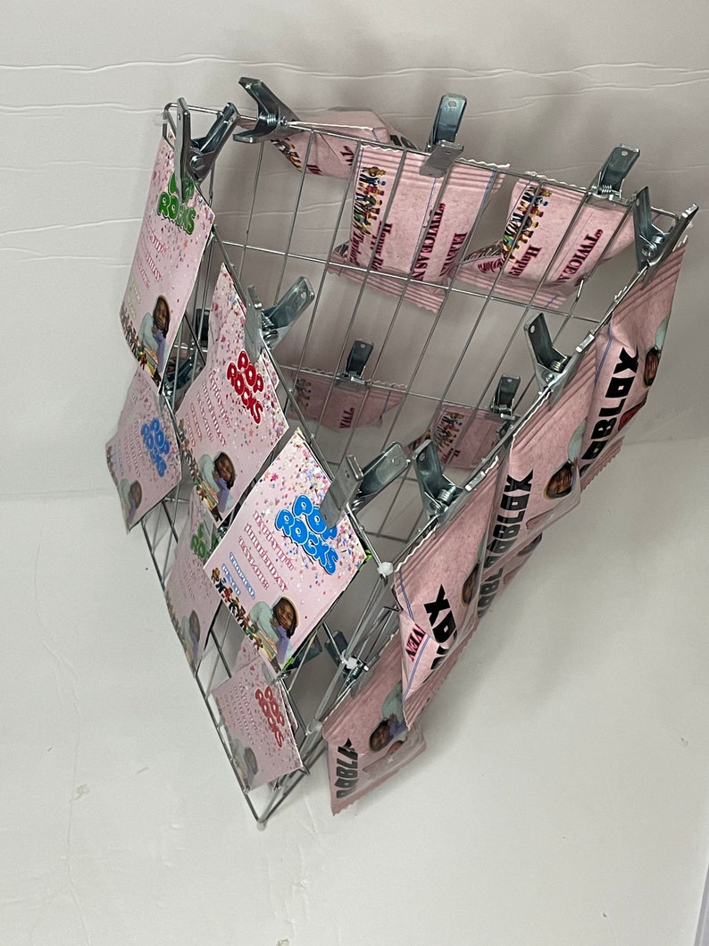 Chip Bag Rack Snack Rack Chip Bag Holder Snack Holder Etsy