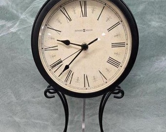 Vintage Howard Miller Octagon Wall Clock Chime Model 612-569 Wood