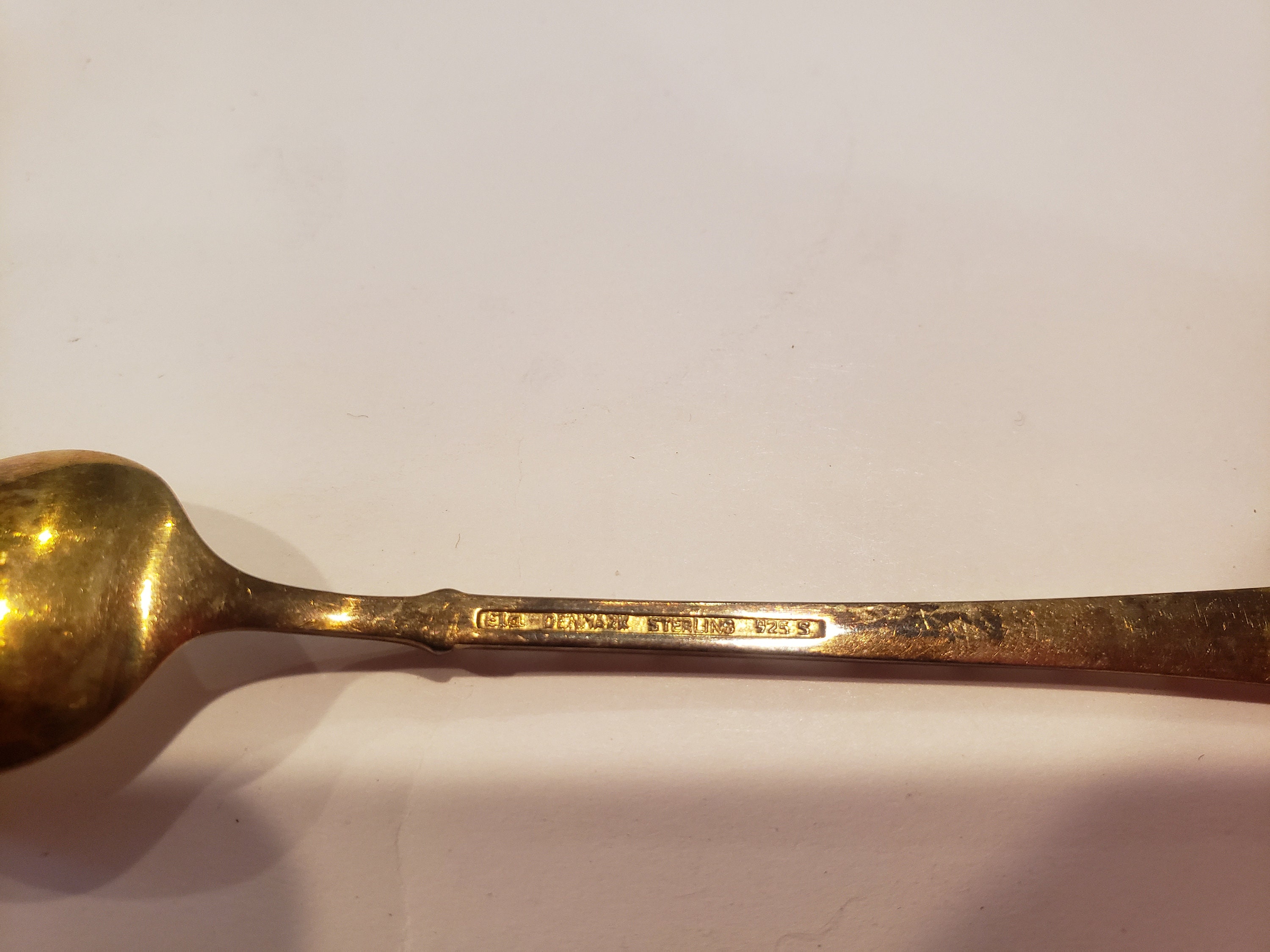 アンティーク Ela デンマーク スターリングシルバー エナメル デミタス