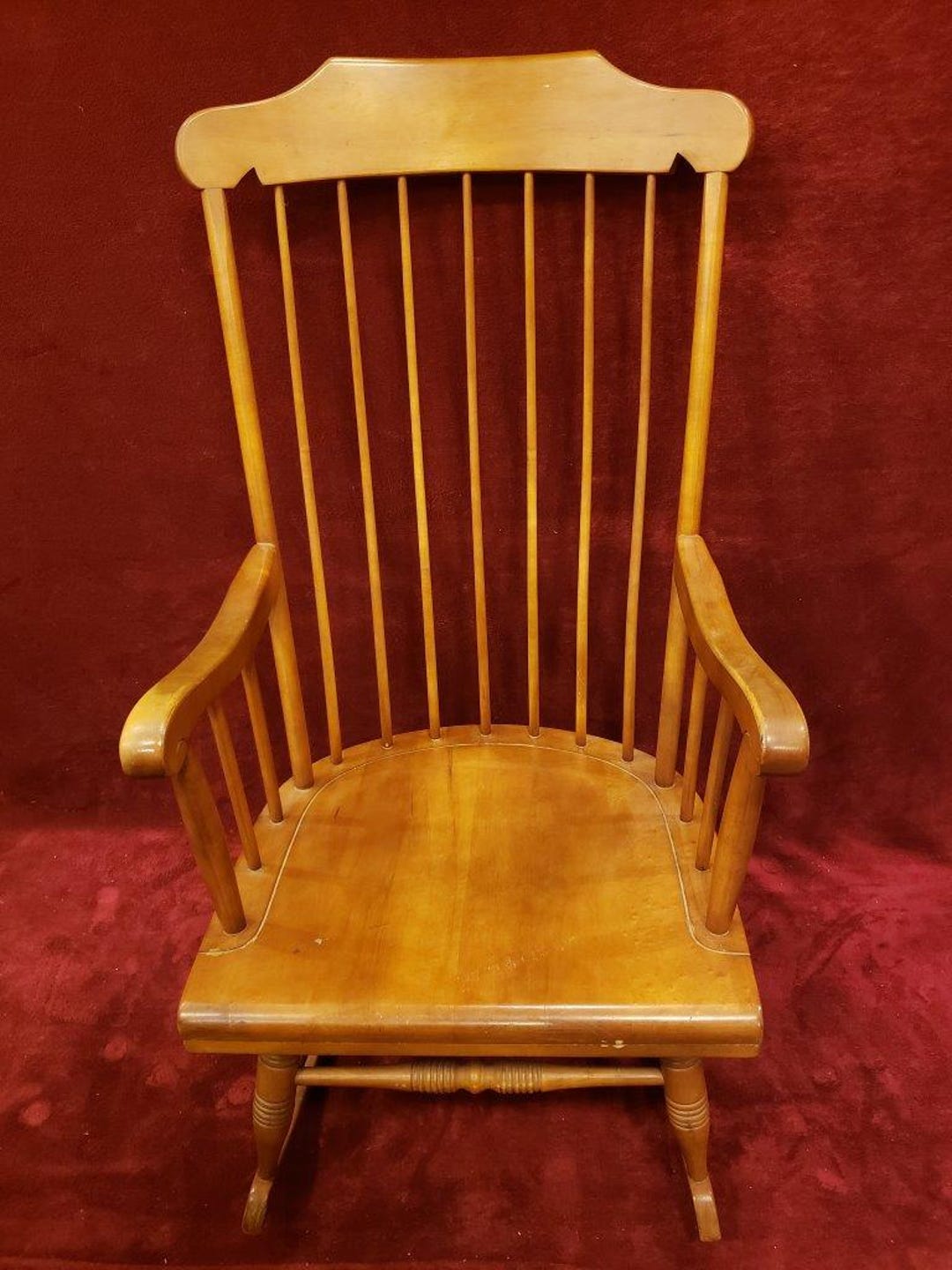 Maple Ridge Rocking Chairs Wooden Maple Rocking Chair – Boling Chair Company - Contact for ...