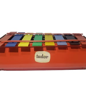 Vintage Tudor Xylophone Toy - Retro Toys - Collectible Vintage Toy - Gift for Grandparents, Grandkids, Toy Enthusiasts - Musical Toys