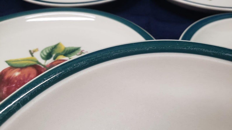 35-piece Apple Dish Set – Casuals Dish Set With Plates, Bowls, Platters ...