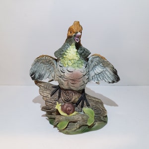 Bird Figurine - Collectible Bird Decor - Vintage Decor - Nature and Animals - Woodland Creature Decor - Springtime Decor