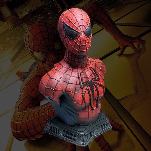 Bust SpiderMan 3D Print